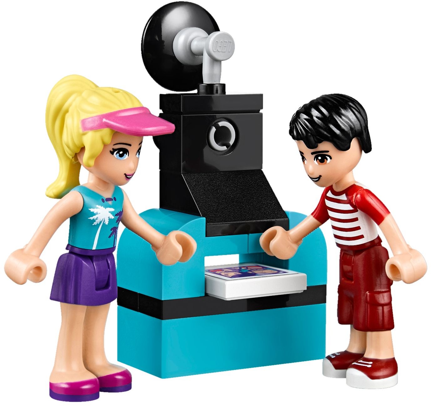 Lego Friends. Парк развлечений: фургон с хот-догами  